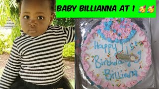 Baby Billianna at 1 🥳  //  Baby's first birthday // Naomi isaac (14/11/21)