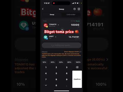 Tomarket Airdop withdrawal | Toma token bitget price | Tomarket token price #tomarke