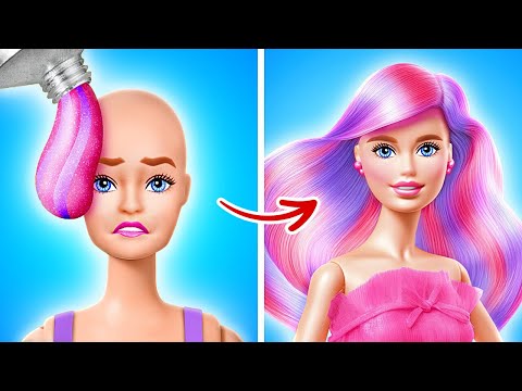 WE ADOPTED A Doll Challenge ✨ Total Doll Makeover 💝 Beauty Hacks & Gadgets by Imagine PlayWorld