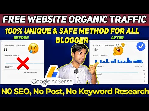 New Website Traffic increase in 24 Hours | How to get USA traffic on Website | Free Website Traffic