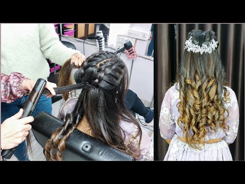 Party Wedding Engagement Hairstyle | Step by step hairstyle for beginners | Sumansi Sahgal