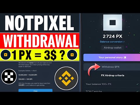 Notpixel $PX Token Allocation | Notpixel PX Coin Price Prediction | 1000PX to 1 PX