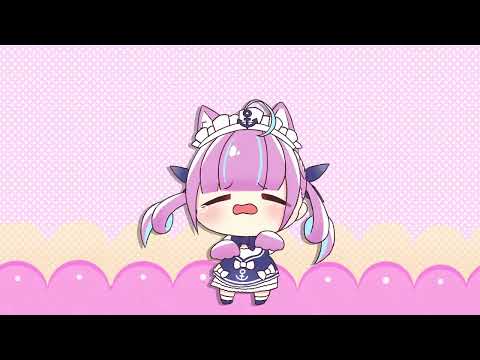 sad cat dance 【湊あくあ】【宝鐘マリン】【ホロライブ】【hololive】【手描き】【sad cat dance】