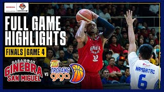 BRGY. GINEBRA vs. TNT | FULL GAME 4 FINALS HIGHLIGHTS | PBA SEASON 49 GOVERNORS' CUP | NOV. 3, 2024