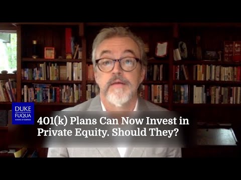 401(k) Plans Can Now Invest in Private Equity. Should They?