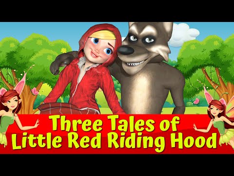 🔴 Little Red Riding Hood & The Big Bad Wolf 🔴🐺I Three Tales I Animated Fairytales 🌟