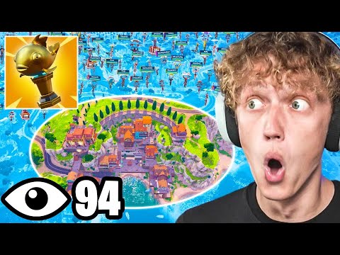 I Got 100 Players To Compete Using MYTHIC GOLDFISH! (Chapter 5)