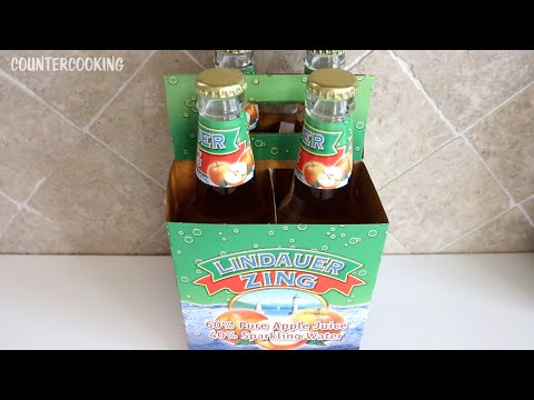 Lindauer Zing - Dollar Tree Food Review - Apple Juice Sparkling Water - Dollar Tree Finds 2022