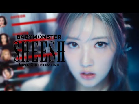 ‘Sheesh’ - BABYMONSTER || Line Distribution || #babymons7er #sheesh #linedistribution