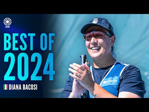 Skeet Shooting Olympic Champion Diana Bacosi 🇮🇹 | ISSF Best of 2024