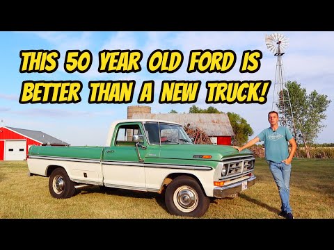 I bought the most luxurious truck of 1972 (Ford F250 Ranger XLT 390) & it's better than a NEW TRUCK