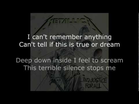 Metallica - One Lyrics (HD)