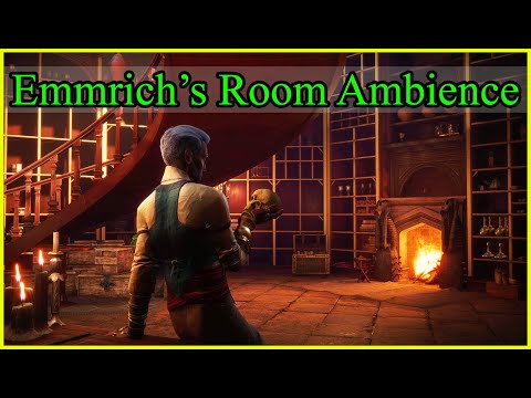 Emmrich's Room Ambience for Relaxation or Study | Dragon Age: The Veilguard