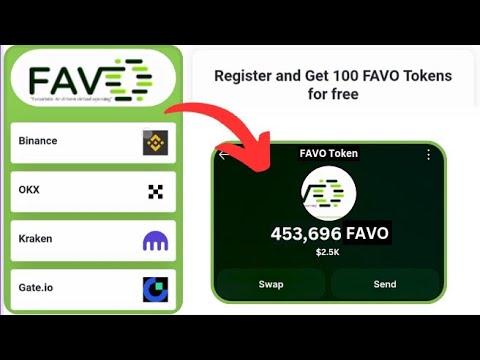 FAVO Token Airdrop: Claim Free $300 $FAVO Token Listing on #binance #okx #houbi