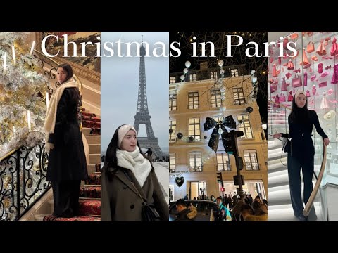 paris vlog: Christmas market, hot chocolate & onion soup, DIOR museum! ✨🥐