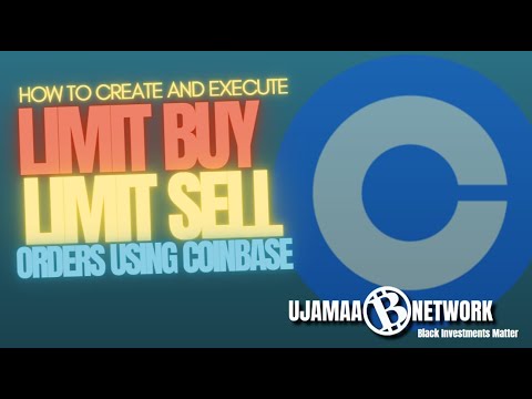 Performing Limit Orders on Coinbase: Step-by-Step | Ujamaa Network