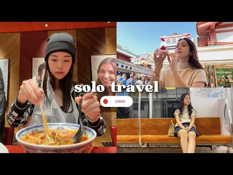 Japan Vlog 🇯🇵 | first time doing solo travel 🥺