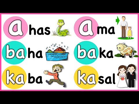 ABAKADA-Tagalog Reading Practice (Kinder, Grade 1 at 2)