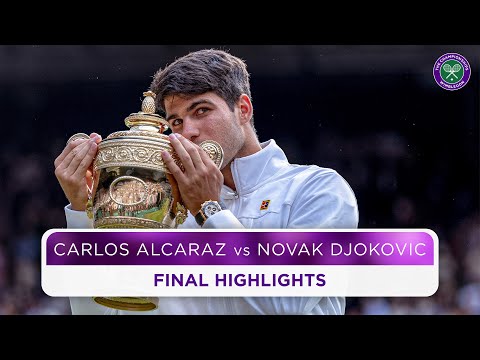 Alcaraz goes back-to-back | Carlos Alcaraz vs Novak Djokovic | Final Highlights | Wimbledon 2024