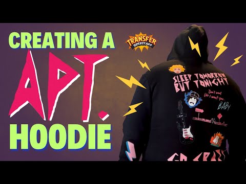 Trending APT Turned into Hoodie All Around DTF Print!!