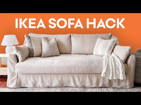 IKEA Sofa Hack | DREAM Couch Makeover at Home | THA #16