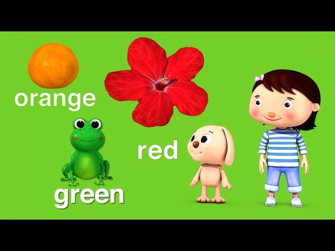 See a Color, Do an Action! Fun Park Walk with Puppy | Fun Baby Songs | Classic Baby Songs