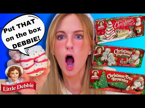 Irish Girl's VERY Honest Review of Little Debbies Christmas Treats