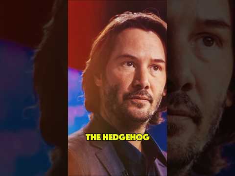 Keanu Reeves Joins Sonic 3 as Shadow the Hedgehog #keanureeves #shorts