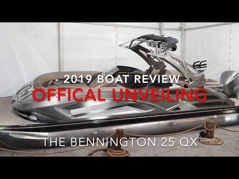 Bennington - 25QX - 2019 Review - Presented by Tony Hodge of Futrell Marine