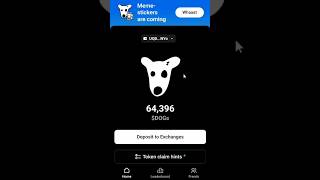 DOGS Airdrop Tokens Claim and Withdraw