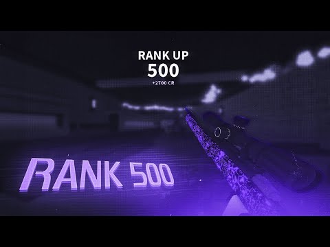 Rank 500 In Phantom Forces! (The End Of A Journey)