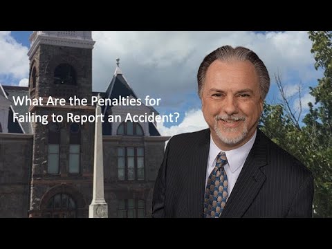 What Are the Penalties for Failure to Report an Accident?