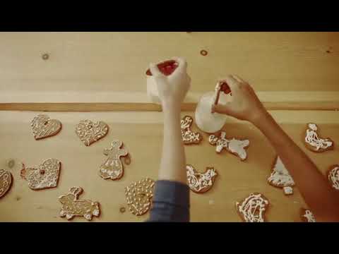 Eating Christmas Cookies | Copyright Free Video Footage