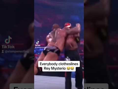 Why Does Everybody Clothesline Rey Mysterio?