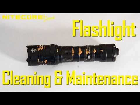 Flashlight Cleaning & Maintenance ft. Winnie the Pooh and Beethoven