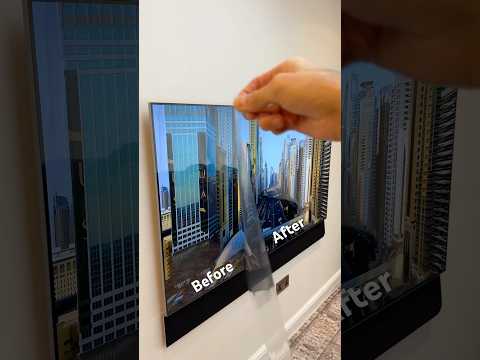 OMG!! Here’s why you must remove the protective film on your OLED. #fullhd #newtv #tvtips #hdtv