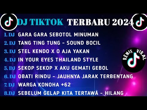 DJ TIKTOK TERBARU 2024 || DJ GARA GARA SEBOTOL MINUMAN || DJ TANG TING TUNG || DH STEL KENDO X O AJA