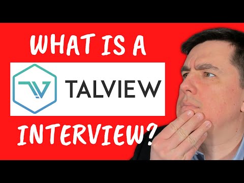 What is a Talview interview?