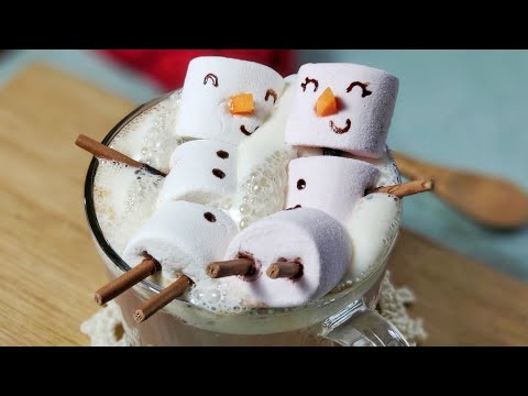 How to Make Marshmallow Snowman Hot Chocolate