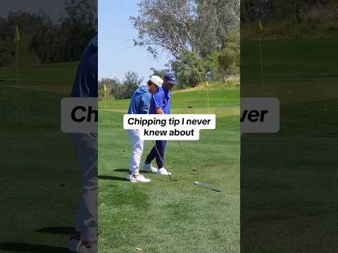 Chipping tip I never knew about