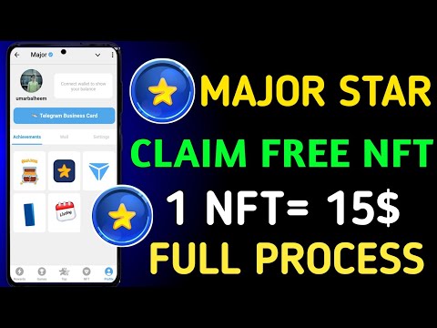 Major Star NFT Claim Process || Major NFT Price Prediction || Major NFT Sell Kaise Kare