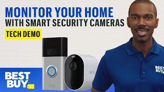 Smart Security Cameras and Doorbells - Tech Demo from Best Buy