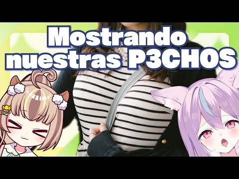 Vtubers japonesas muestran sus P3CHOS👀Collabo con @kumochuchu