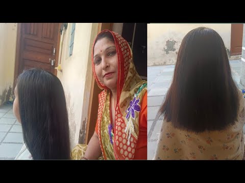 Shiksha ki hair cutting ✂️ ki