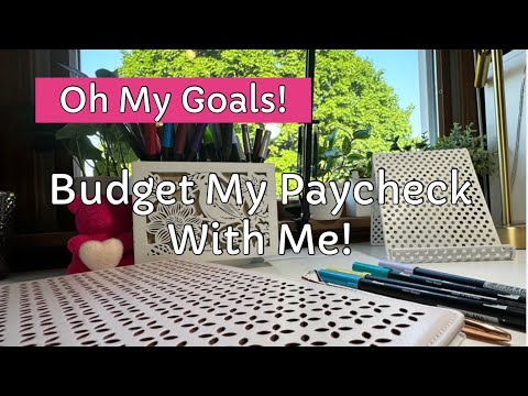 Budget My May 17th Paycheck With Me! | Real Numbers