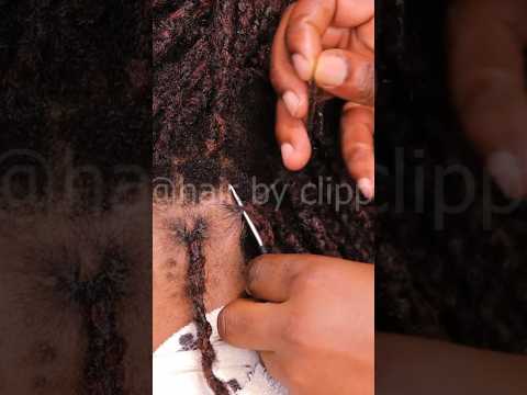 After 2years Repairing My Temporary Dreadlocks #extendeddreads