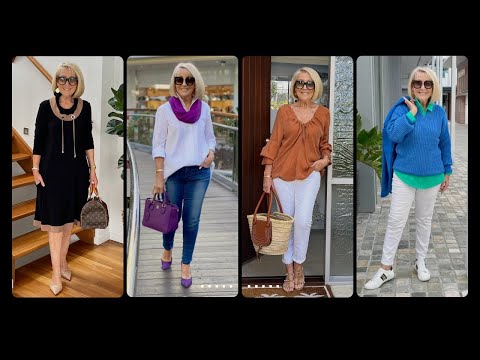 Women Fashion Style Over 50 | Clothes for Women Over 50 | Outfit Ideas And Wardrobe