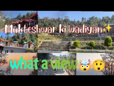 mukteshwar ki wadiyan ✨😍🤯 | what a view♥️😍 | amazing 🤩 | #ytvideo #ytviral #medicosvlog #trending