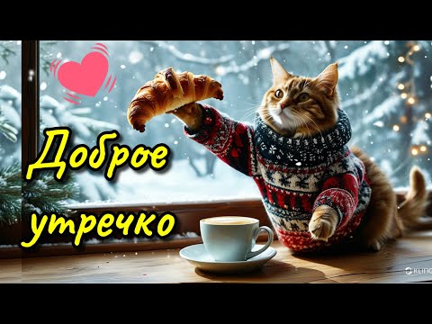 🌞☕🍰Самого доброго осеннего  утра!🍁Благословенного дня!🌞Красивая музыкальная открытка 🍁