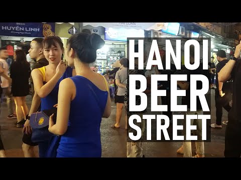 Hanoi Nightlife - Beer Street